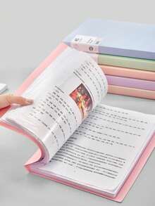 A4 Clear Insert Page File Folder, Student Specific, Exam Paper, Music Sheets, Certificate Collection, Office Document Holder, Loose-Leaf Binder,Back To School,School Supplies