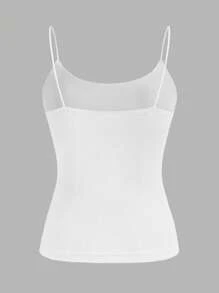 SHEIN EZwear 3件套休闲吊带背心套装，百搭性感，适合夏季，修身版型