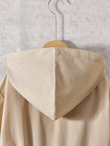 少女休闲连帽长袖夹克