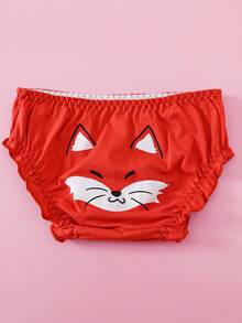 4件装可爱卡通舒适女童幼儿内裤 - 彩色 - 查看 5