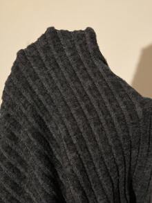 MaterniWear Maternity Casual Side Slit Ribbed Knit Dress, Autumn Maternity Dress Knitted Maternity Dress Maternity Clothes Winter Ribbed Maternity Dress  Winter Dresses For Women