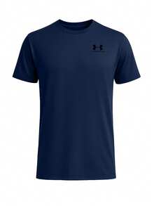 Under Armour SPORTSTYLE LC SS TEE - Navy - View 1