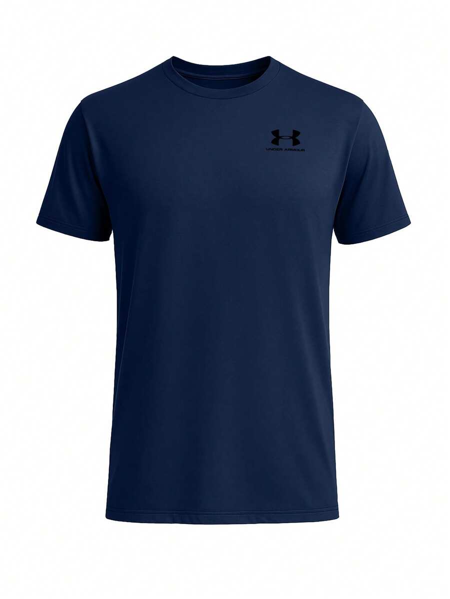 Under Armour SPORTSTYLE LC SS TEE - Navy - View 1