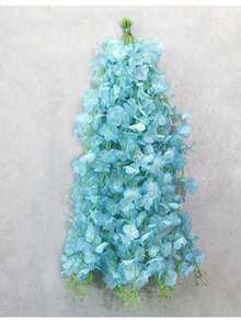 10/20 件人造紫藤花，3.75 英尺人造花绳，假吊花，丝绸紫藤花环，婚礼派对家居装饰，绿墙天花板花装饰，完美的婚礼悬挂装饰，适合派对、生日和家庭 - 彩色 - 查看 9