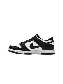 Nike Teniși Dunk Low Unisex pentru copii Alb / Alb / Negru CW1590-100 - White/White/Black - Vizualizare 4