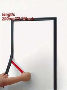 Decorazione da parete in TPE autoadesiva e impermeabile - Flessibile, basta staccare e incollare, adatta per porte, piastrelle, armadi, specchi e progetti fai-da-te per la decorazione della casa, bordi degli armadi | Strisce autoadesive