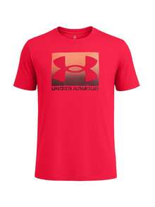 Under Armour BOXED TEE - Red Maroon - View 1