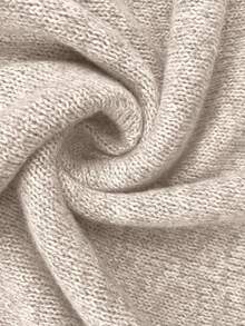 Elenzga Plus Size Women Casual Loose Fit Crew Neck Long Sleeve Pullover Sweater, Flattering, Autumn/Winter Fall Cloth For Women