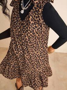 SHEIN LUNE 加大码女式碎花肩部休闲夏装波西米亚风夏季波西米亚风复古风女式夏季服装春假狂欢装节日春假服装