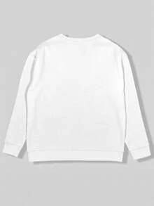 INAWLY Women's Casual Punk Style Round Neck Sweater, Lip Print Fashion Gothic Street Style Sweater, Suitable For Street And Everyday Wear - Multicolor - View 2