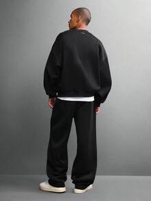 SUMWON Premium Sweatpants Loose Fit Casual Loungewear Comfort Pants With Side Pockets Classic Daily Wear Winter Fall Everyday Basic Bottoms Streetwear Fashion