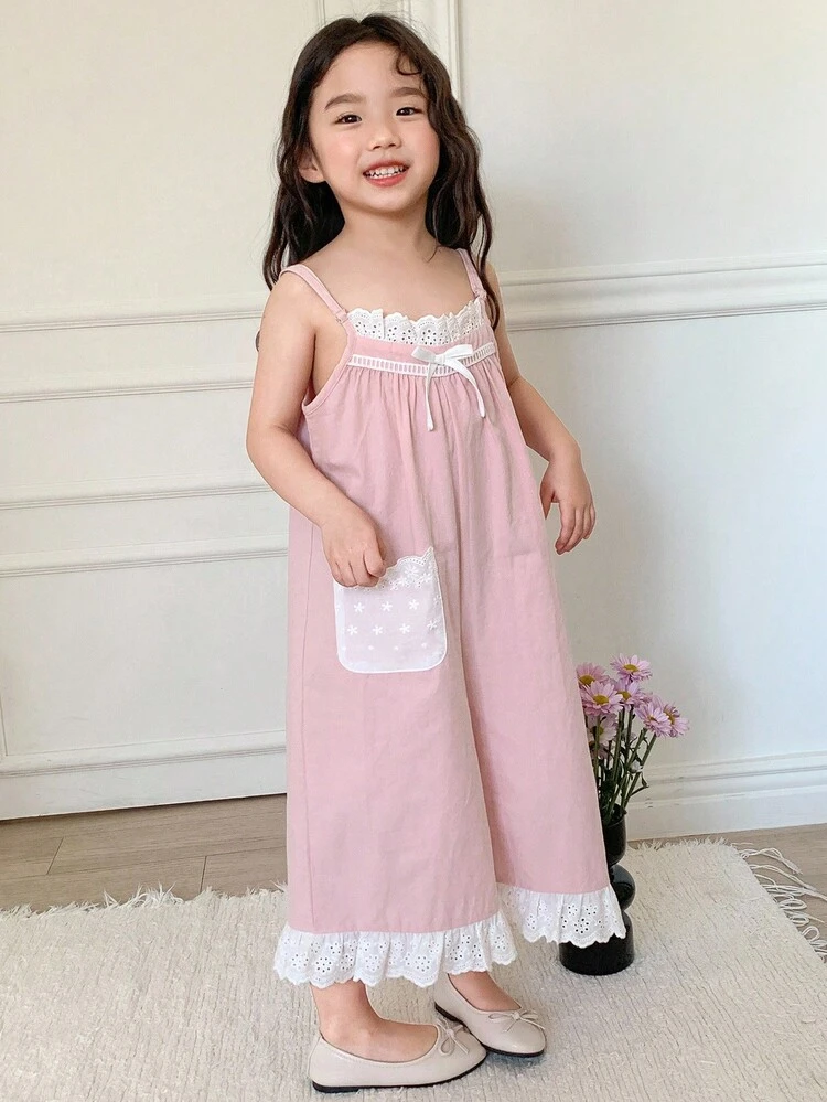 Young Girl' Fall Jumpsuit