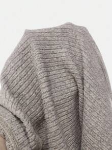 SHEIN Girlism 2 pezzi/set Leggings a vita elastica in maglia bicolore per ragazze adolescenti, casual da indossare in casa e fuori, autunno/inverno