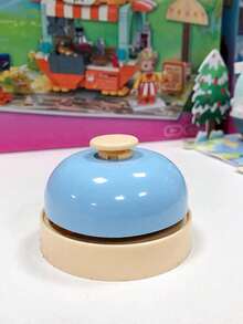 1/3pcs Of Hand Pressing Bell, Summoning Bell, Answering Bell, Front Desk Serving Bell, Dining Table Bell, Pet BellFor Bedroom,Travel,Office,School, Room & Festival Atmosphere Bell For Restaurant & Party - Multicolor - View 9