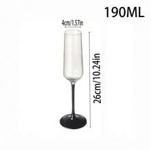 Cirelle 精美玻璃高脚香槟杯，时尚苏打水和鸡尾酒杯，葡萄酒杯，果汁和冷饮杯，节日礼物，纪念品 | 葡萄酒杯，葡萄酒杯，饮酒杯