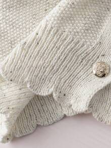 SHEIN Clasi 蕾丝拼布针织，休闲又不失优雅