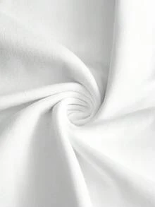 Manfinity Homme Plus Size Men's Summer Slogan Print Round Neck Short Sleeve Casual Versatile T-Shirt - White - View 4