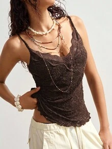 Bohemela 波西米亚风无袖佩斯利提花针织吊带背心，适合夏季假日女士穿着