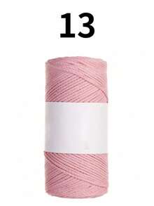 160克/卷蕾丝钩针纱棉麻线粗麻线圆股空心棉纱粗DIY帽子手工编织 - 彩色 - 查看 21