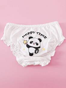 4件装可爱卡通舒适女童幼儿内裤 - 彩色 - 查看 4