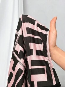 SHEIN Lady 2025 New Printed High Waist Stretchy Slim Contrasting Colors Fit Women Leggings  Fall Outfits For Women Halloween  Chic Women's Pants Going Out Outfit