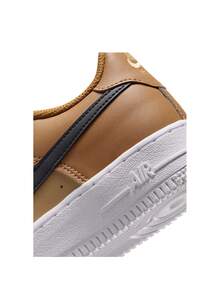 Nike Air Force 1 Unisex Kids Sneakers Wheat / Club Gold / White / Anthracite CT3839-700 - Marron fonçé - Voir 5