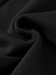 Young Girl' Casual Creative Blue Rabbit Graphic Print Basic Round Neck Sweatshirt Sweatshirt For Girls Kids Sweatshirts Lovely Sweatshirt Bunny Sweatshirt Fall Winter - Black - View 5