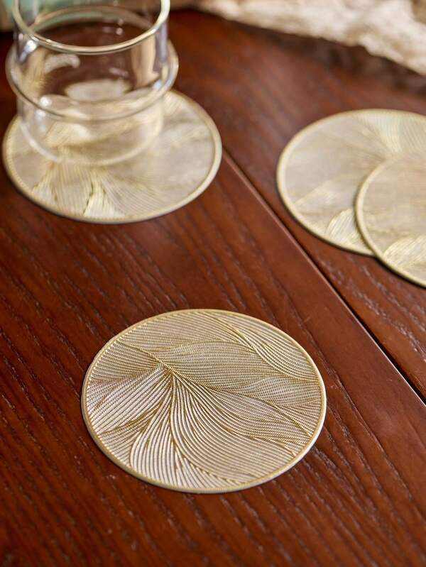 Cirelle 6-24 piezas Posavasos de PVC a prueba de agua, gran regalo para cumpleaños, inauguración de la casa, decoración de habitaciones, fiestas de vacaciones en la mesa