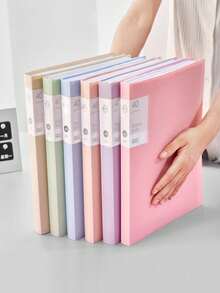 A4 Clear Insert Page File Folder, Student Specific, Exam Paper, Music Sheets, Certificate Collection, Office Document Holder, Loose-Leaf Binder,Back To School,School Supplies