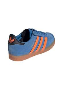 Adidas Gazelle Comfort Closure Kids Sneakers Focus Blue / Solar Orange / Core Black JQ7836 - Focus Blue / Solar Orange / Core Black - View 2