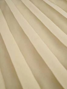 Elenzga 大码无袖褶边吊带裙 - 杏色 - 查看 3