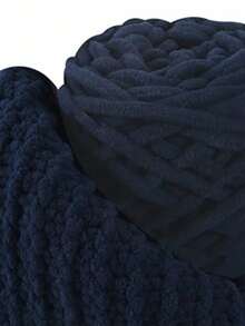 1/2/3/5 Rolls, Approx 90-100g/Pc Ice Bar Braided Single Strand Chunky Yarn For DIY Scarf, Bag, Slippers, Dolls, Blankets, Cushions, Plush Toys (Random Color)