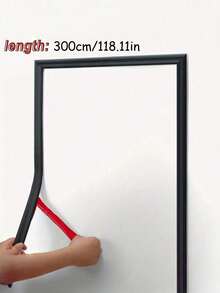 Decorazione da parete in TPE autoadesiva e impermeabile - Flessibile, basta staccare e incollare, adatta per porte, piastrelle, armadi, specchi e progetti fai-da-te per la decorazione della casa, bordi degli armadi | Strisce autoadesive