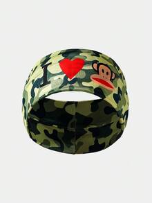 Paul Frank X ROMWE 3pcs/Set Women's Fashion Heart Cartoon Pattern Hair Bands - Multicolor - View 4