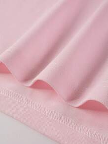 Manfinity Homme 男士拼接邊POLO衫 - 粉色 - 查看 5