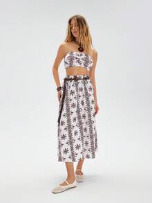 Styleloop 女士户外圆头平跟杏色编织网布时尚简约优雅杏色扣带平底鞋，适合万圣节、圣诞节、秋季 - 杏色 - 查看 10