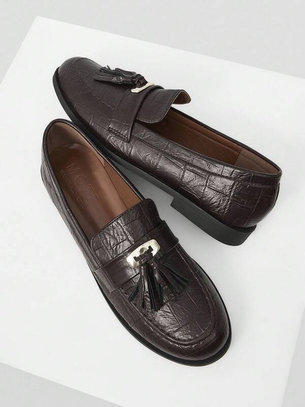 MOTF WOMEN'S COMFORTABLE ELEGANT RETRO BRITISH STYLE SLIP-ON LOAFERS FLAT SHOES