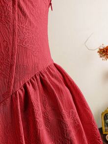 Vintamour 复古优雅女式连衣裙 提花吊带领结 假日 女士夏季服装 女士夏季连衣裙 舞会礼服 白色连衣裙 女士复活节连衣裙 女士白色连衣裙 女士春季服装 女士春季连衣裙 夏季服装 女士度假服装 婚礼宾客礼服 女士度假服装 女士连衣裙 夏季防晒裙 女士正式连衣裙 优雅束腰 毕业礼服 生日礼服