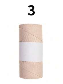 160克/卷蕾丝钩针纱棉麻线粗麻线圆股空心棉纱粗DIY帽子手工编织 - 彩色 - 查看 22