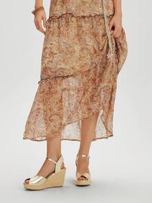 Styleloop CUCCOO Hemp Rope Sole Slip-On Sandals, Casual Women Platform Wedge Sandals