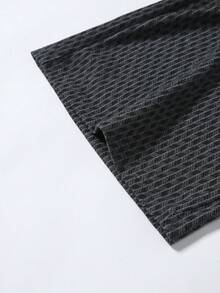 Manfinity EMRG Casual Outdoor Loose Drawstring Wide Leg Men Sweatpants