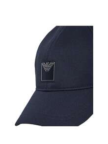 Emporio Armani Women's Baseball Cap Black - Navy Blue - View 3