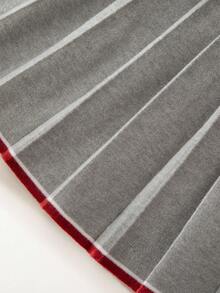 Souflis Souflis 刺绣优雅针织长袖上衣和裙子两件套，适合居家、外出和聚会