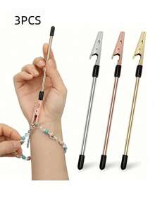 1/2/3/4PCS Bracelet Assist Wear Clip Jewelry Assistant Fastens And Hooks Device Jewelry Bracelet Necklace Watch Buckle Zipper