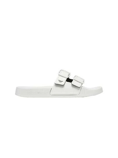 Emporio Armani Unisex Slippers White XR275XVPS13
