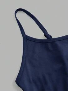 SHEIN EZwear 4 件装休闲简约吊带背心紧身女式吊带背心，适合夏季 - 彩色 - 查看 13