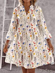 EMERY ROSE 女士休闲碎花迷你连衣裙，适合夏季 - 彩色 - 查看 7