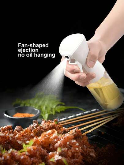 1 Botella rociadora de aceite de cocina con atomizador, rociador de aceite de oliva sin aerosol, dispensador de aceite de cocina con bomba manual y boquilla para cocinar, barbacoa, aceite de oliva, pérdida de grasa, aliño para ensaladas, hornear, rociador doméstico de cocina, rociador para camping al aire libre