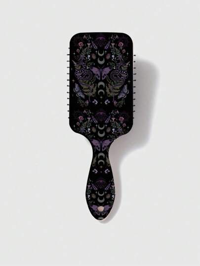 Kawaii 1610987 Moth, Star & Snake Skin Pattern Air Cushion Massage Comb For Smooth Hair
