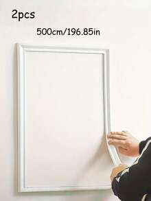 Decorazione da parete in TPE autoadesiva e impermeabile - Flessibile, basta staccare e incollare, adatta per porte, piastrelle, armadi, specchi e progetti fai-da-te per la decorazione della casa, bordi degli armadi | Strisce autoadesive